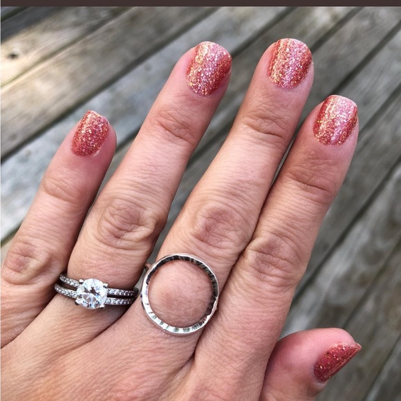 *Retired* Color Street: Seattle Royale | Copper Gold Glitter Orange Fall - Picture 5 of 14